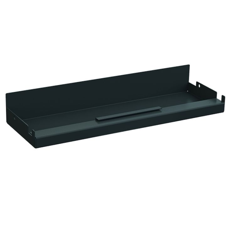 Kantoor elektrificatie en kabelmanagement - Bachmann - CONI onderbak 3 modulen zwart (RAL9005) - 911.9100