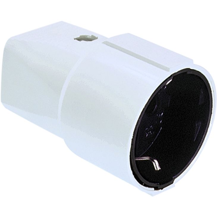 Fiches, interrupteurs et prises de courant - Bachmann - Schuko coupleur, zettral blanc-912,27 - 912.270