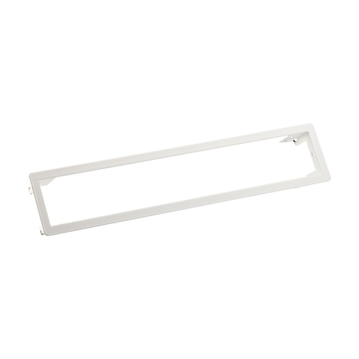 Kantoor elektrificatie en kabelmanagement - Bachmann - POWER FRAME inbouwraam 6 modulen wit (RAL9010) - 915.003