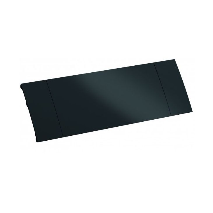 Kantoor elektrificatie en kabelmanagement - Bachmann - POWER FRAME COVER 6 modulen zwart (RAL9005) - 915.510