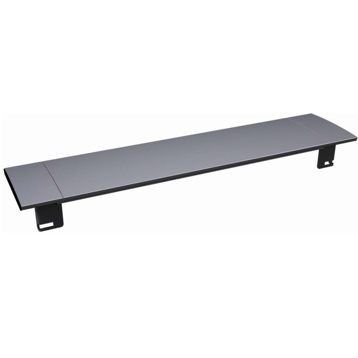 Kantoor elektrificatie en kabelmanagement - Bachmann - POWER FRAME COVER 6 modulen zilver - 915504