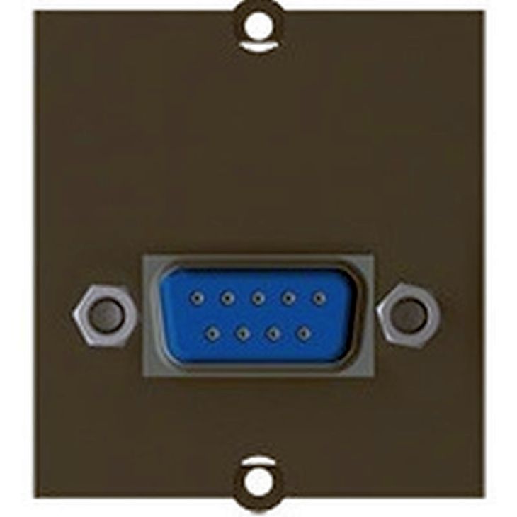 Électrification des bureaux et gestion des câbles - Bachmann - Module RS232 D-Sub plug 9 pôles - 917.076
