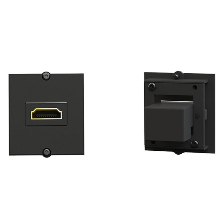Kantoor elektrificatie en kabelmanagement - Bachmann - Module HDMI Buchse/Buchse 90° - 917.146