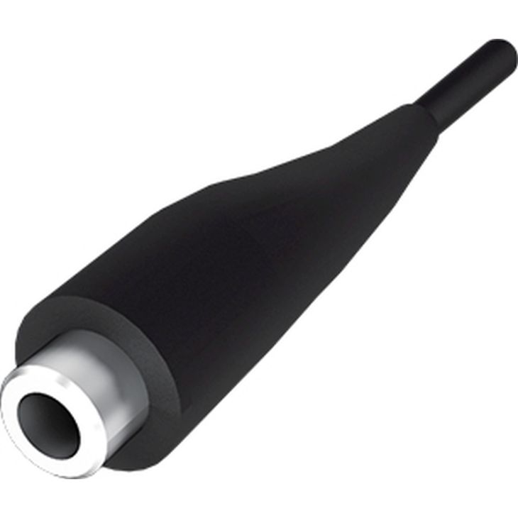 Électrification des bureaux et gestion des câbles - Bachmann - Mini jack 3,5 mm Keystone noir, prise femelle 3 broches avec câble 0,2 m, - 917.157