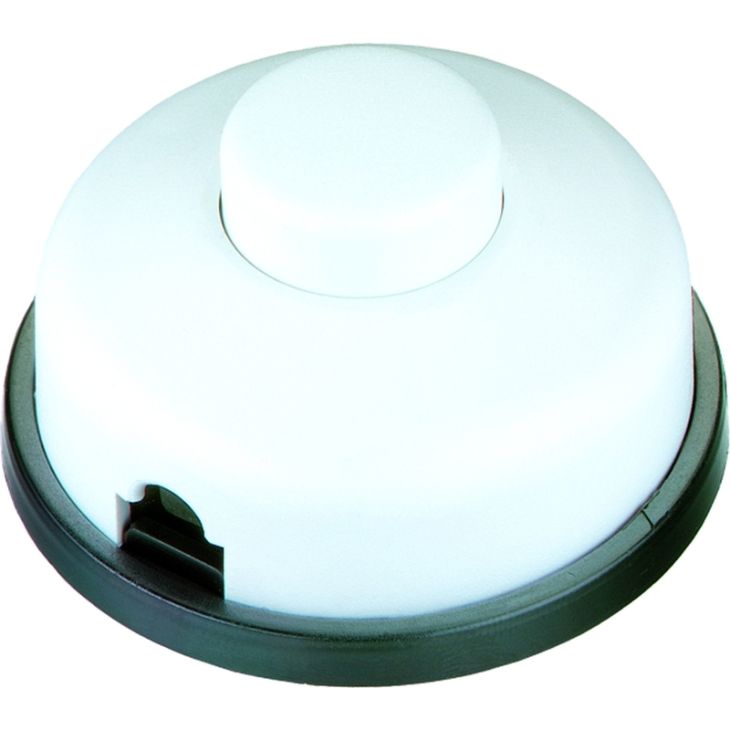 Verlichting - Bachmann - Voetschakelaar Ser. 8009, aan-uit 1pol.W/W - 924.069