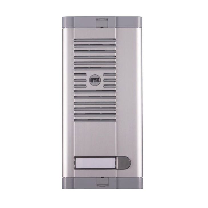 Deurcommunicatie en toegangscontrole - Urmet - BELLENBORD 1 DK ALU ZONDER MICRO/LS - 925/101