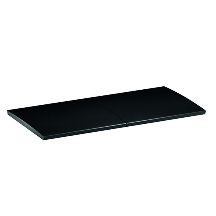Électrification des bureaux et gestion des câbles - Bachmann - DUE Lid Set plastique (2pcs) noir similaire à RAL 9005 - 929.101