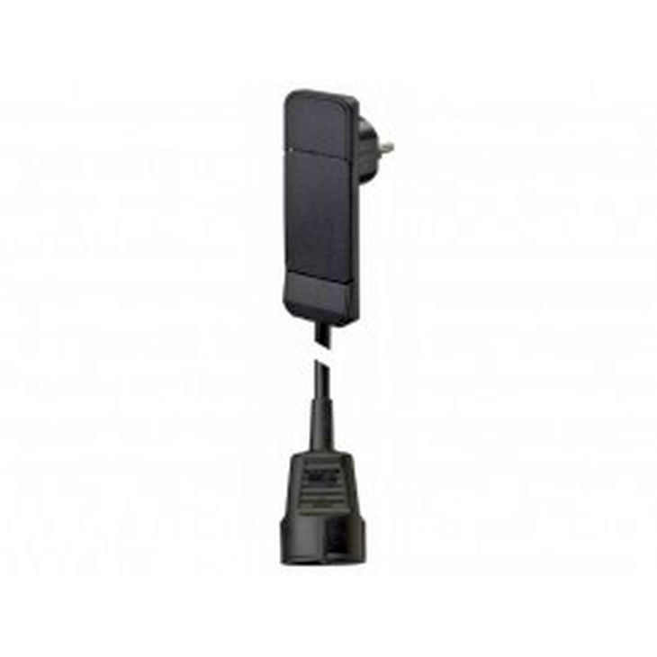 Stekkers, schakelaars en stopcontacten - Bachmann - SMART PLUG stekker UTE compatibel (SHUKO) met kabel 1,5m H05VV-F 3G1,5mm² en koppelstekker zwart - 933.012