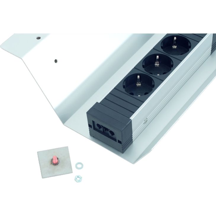 Kantoor elektrificatie en kabelmanagement - Bachmann - STEP Montagekit - 940.108