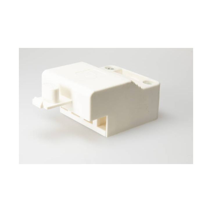 Kantoor elektrificatie en kabelmanagement - Adels - AC 166-1/ 4 ZEL FH trekontlasting, 4-polig wit - AD12996