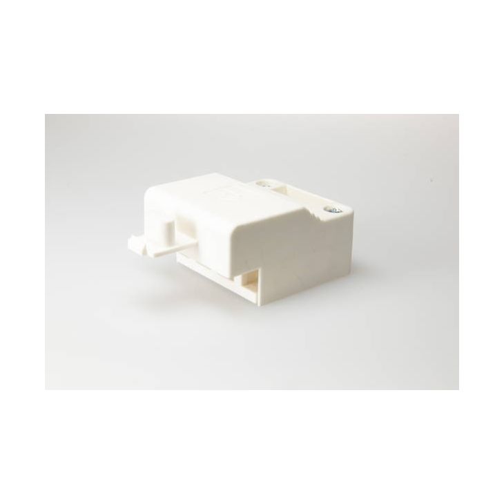 Kantoor elektrificatie en kabelmanagement - Adels - AC 166-1/ 4 ZEL RH trekontlasting, 4-polig wit - AD13006