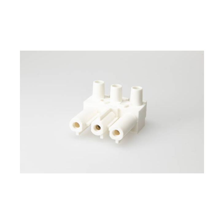 Kantoor elektrificatie en kabelmanagement - Adels - AC166 GBU chassisdeel, 3-polig wit - AD165053