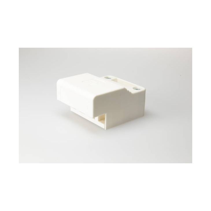 Kantoor elektrificatie en kabelmanagement - Adels - AC 166-1/ 4 ZEL R trekontlasting, 4-polig wit - AD166054