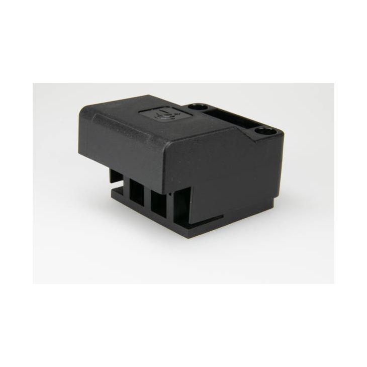 Kantoor elektrificatie en kabelmanagement - Adels - AC 166-1/ 4 ZEL F trekontlasting, 4-polig zwart - AD166164