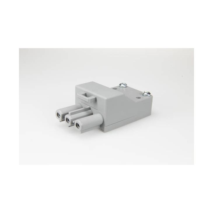 Kantoor elektrificatie en kabelmanagement - Adels - AC166 GBU chassisdeel, 3-polig, 1,5 mm² - AD17657
