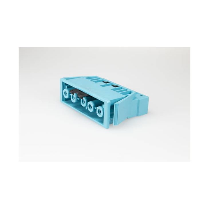 Kantoor elektrificatie en kabelmanagement - Adels - AC166 GEBU chassisdeel, 5-polig pastelblauw avec vergrendeling, DALI - AD17818