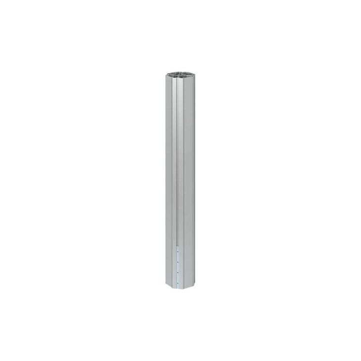 Kantoor elektrificatie en kabelmanagement - Simon - K45 Verlengstuk zuil nr 5 4 zijden - 1m - Aluminium - ALK54P10/8