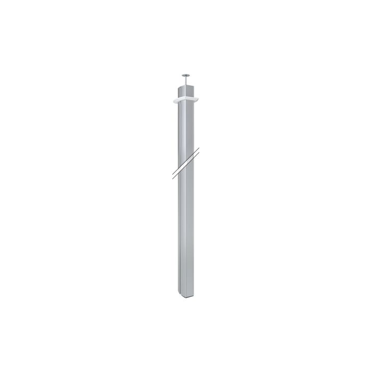 Kantoor elektrificatie en kabelmanagement - Simon - K45 Zuil nr 7 110x80mm 2 zijden hoogte3m - Aluminium - ALK7200/8