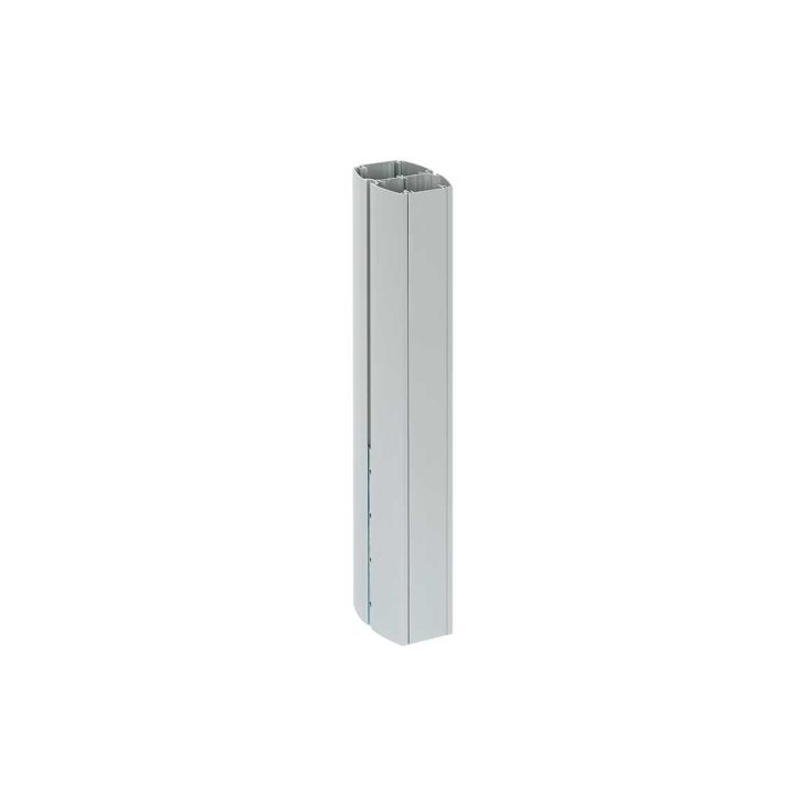 Kantoor elektrificatie en kabelmanagement - Simon - K45 Verlengstuk zuil nr 7 ovaal 2 zijden - 50 cm - Aluminiu - ALK72P05/8