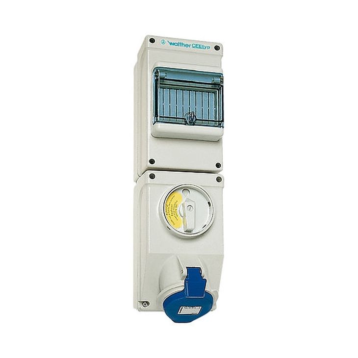 Fiches, interrupteurs et prises de courant - Walther Werke - Wandsteckdose 32A 3P 110V 4h IP44 - AU130304TS