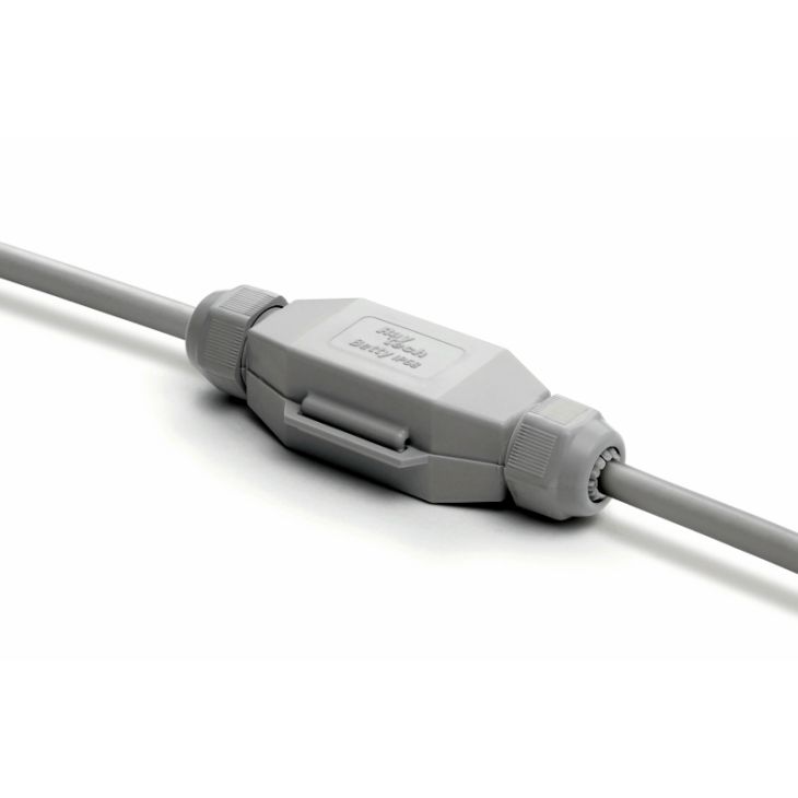 Installatiemateriaal - Raytech - BETTY 6 grijze micro-verbindingsmof IP68/IP69K, 5X6mm² (1 stuk) - BETTY/6