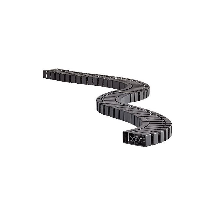 Électrification des bureaux et gestion des câbles - Bachmann - Premium gaine de câble, 1 m, noir - 930.020