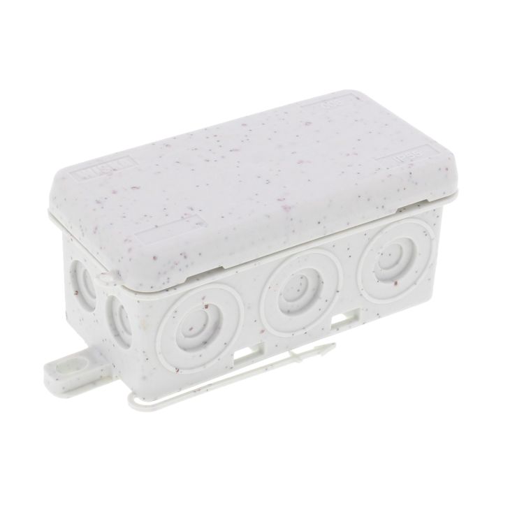 Matériel d'installation - Wiska - KA 006 BIO - boîte de dérivation en polypropylène 10 entrées 85x44x41mm IP55 (RAL 7035) gris - 10112781