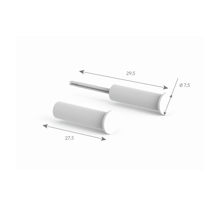Deurcommunicatie en toegangscontrole - Openers and closers - Magnetic Contact Inbouw ABS Min.Gap 12mm - CMI016