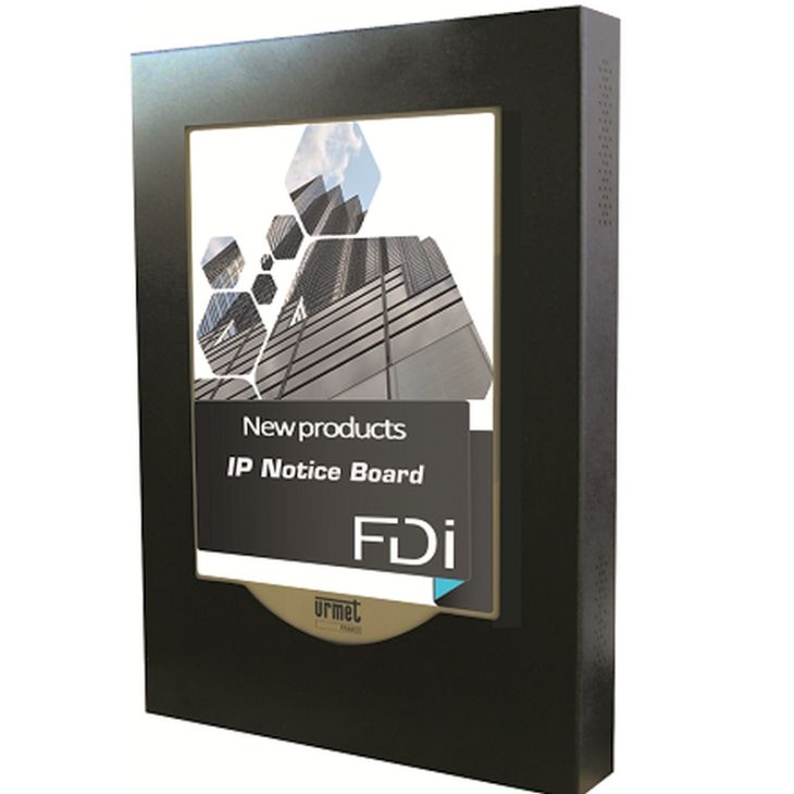 Deurcommunicatie en toegangscontrole - Fdi - Digitaal 17" informatiebord 540x360x50mm 24Vdc - FD-500-481