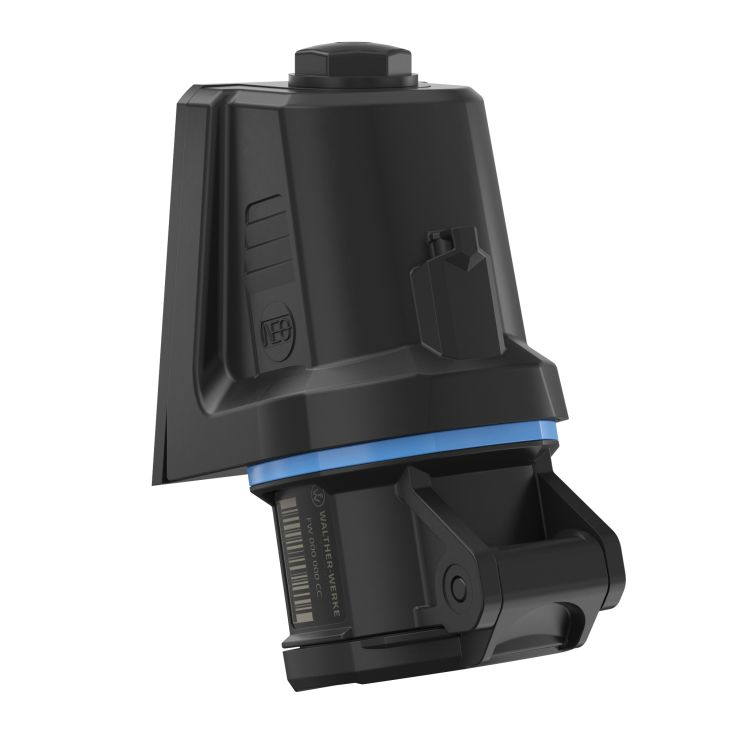 Stekkers, schakelaars en stopcontacten - Walther Werke - NEO Wandstopcontact 16A 4P 9h 230V IP54 met veerklem - FW110409CC