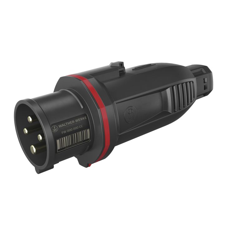 Stekkers, schakelaars en stopcontacten - Walther Werke - NEO Stekker One-Touch 16A 4P 6h IP54 400-440V met veerklem - FW210406CC