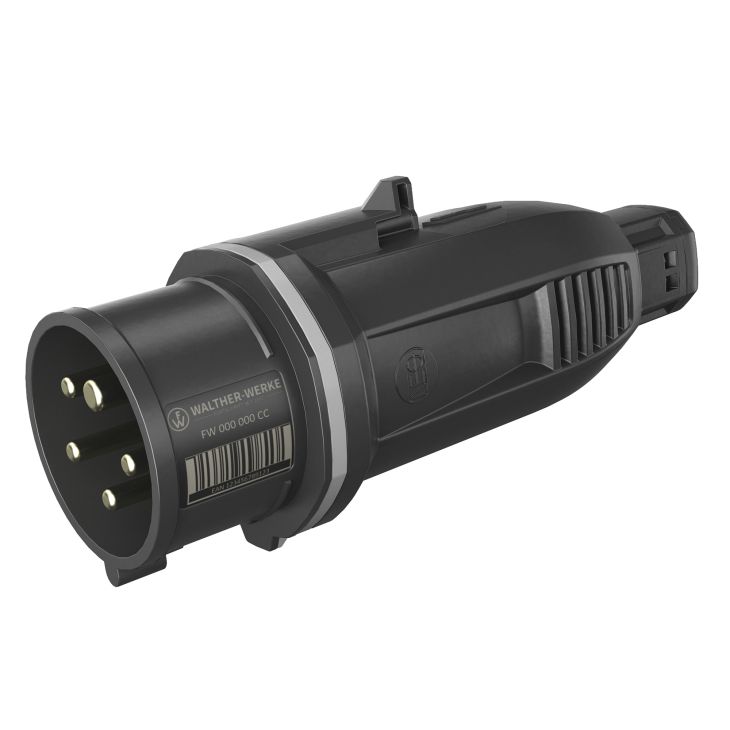 Fiches, interrupteurs et prises de courant - Walther Werke - NEO Fiche One Touch 16A 5P 1h IP54 1000Vavec cages à  ressort - FW210501CC