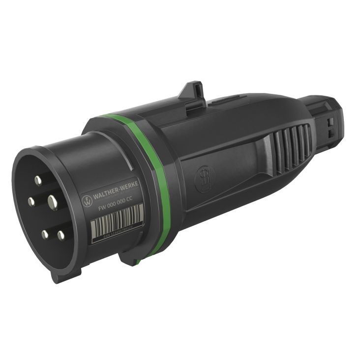 Stekkers, schakelaars en stopcontacten - Walther Werke - NEO Stekker One-Touch 16A 5P 2h IP54 >50-500V met veerklem - FW210502CC