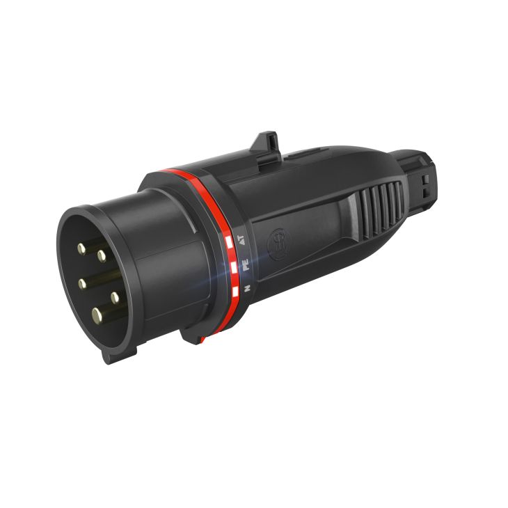Stekkers, schakelaars en stopcontacten - Walther Werke - NEO IPD Stekker One-Touch 16A 5P 6h 400V IP54 met schroefaansluiting - FW210506BT