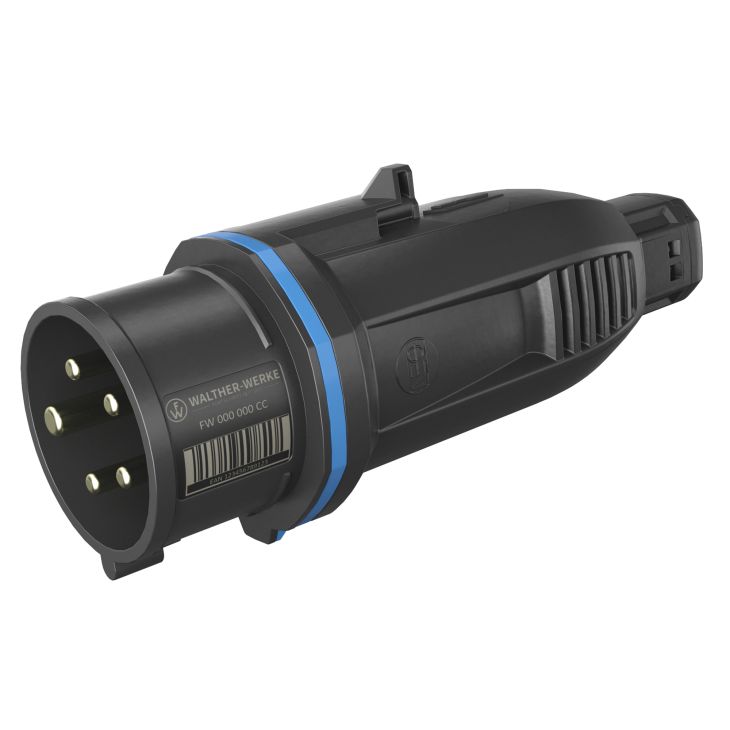Stekkers, schakelaars en stopcontacten - Walther Werke - NEO Stekker One-Touch 16A 5P 9h IP54 230V met veerklem - FW210509CC