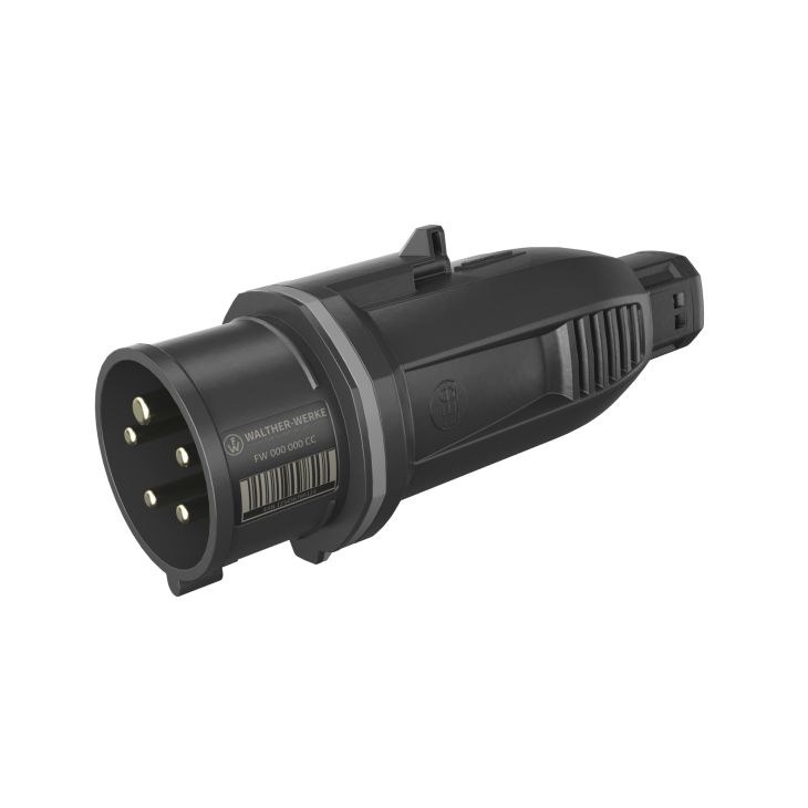 Stekkers, schakelaars en stopcontacten - Walther Werke - NEO Stekker One-Touch 16A 5P 12h IP54 1000V met veerklem - FW210512CC