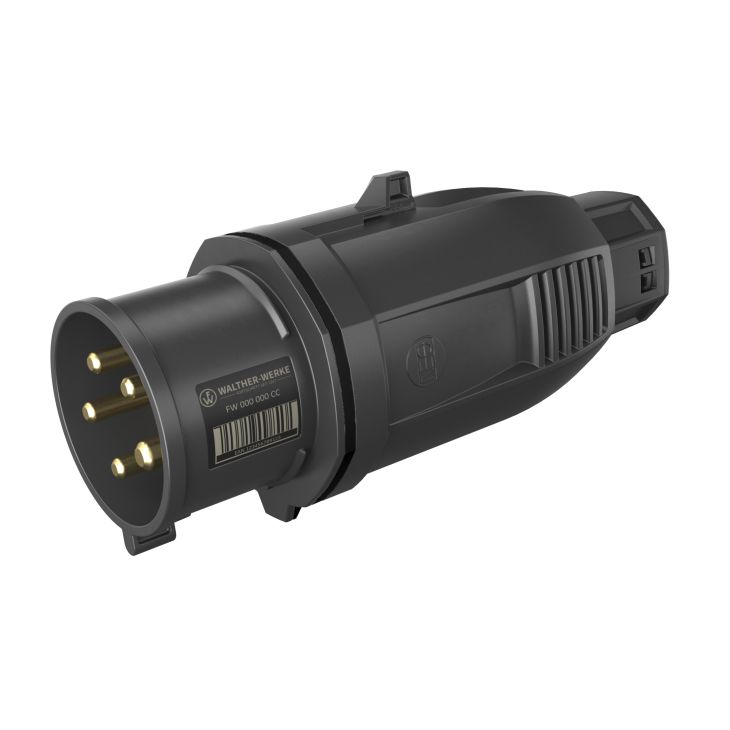 Stekkers, schakelaars en stopcontacten - Walther Werke - NEO Stekker One-Touch 32A 5P 8h IP54 500V met veerklem - FW230508CC