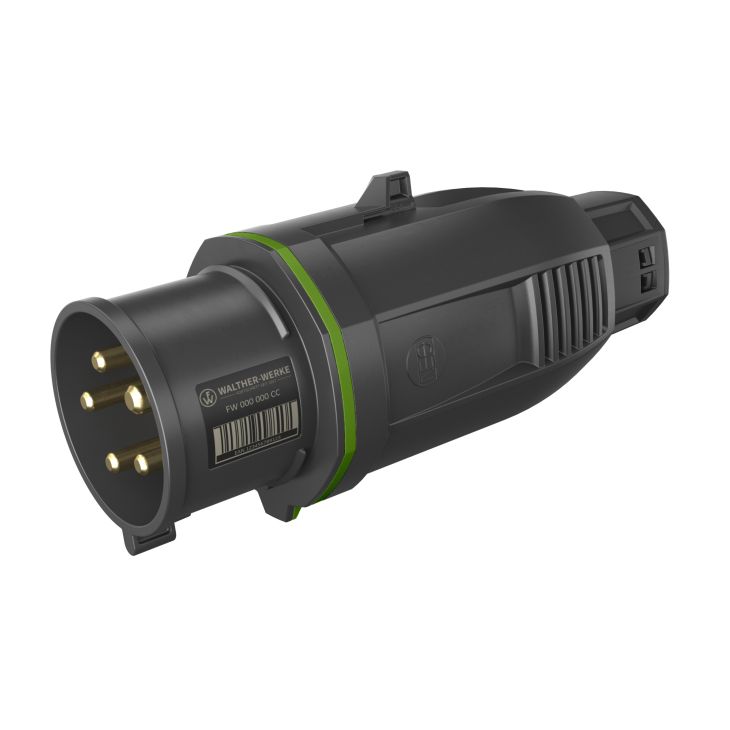 Stekkers, schakelaars en stopcontacten - Walther Werke - NEO Stekker One-Touch 32A 5P 10h IP54 >50-500V met veerklem - FW230510CC