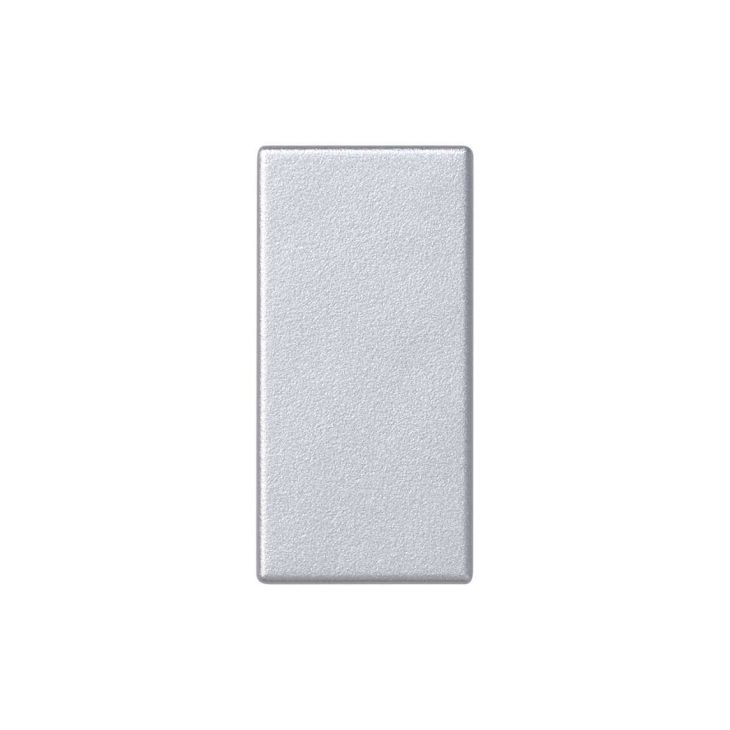 Stekkers, schakelaars en stopcontacten - Simon - K45 Toets 1 smal mechanisme - Aluminium - K109/8