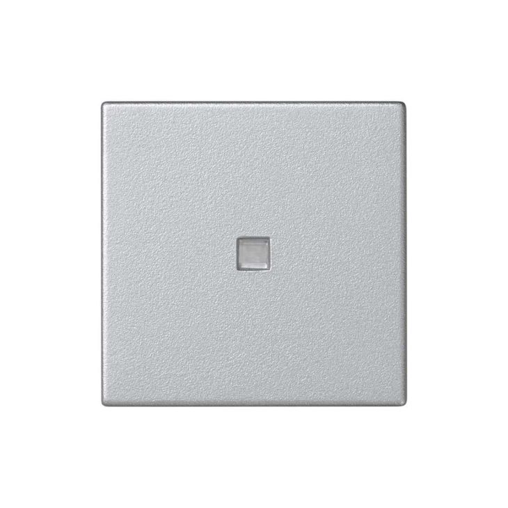 Fiches, interrupteurs et prises de courant - Simon - K45 Touche 1 mécanisme avec diffuseur pour Voyant - Aluminiu - K114/8