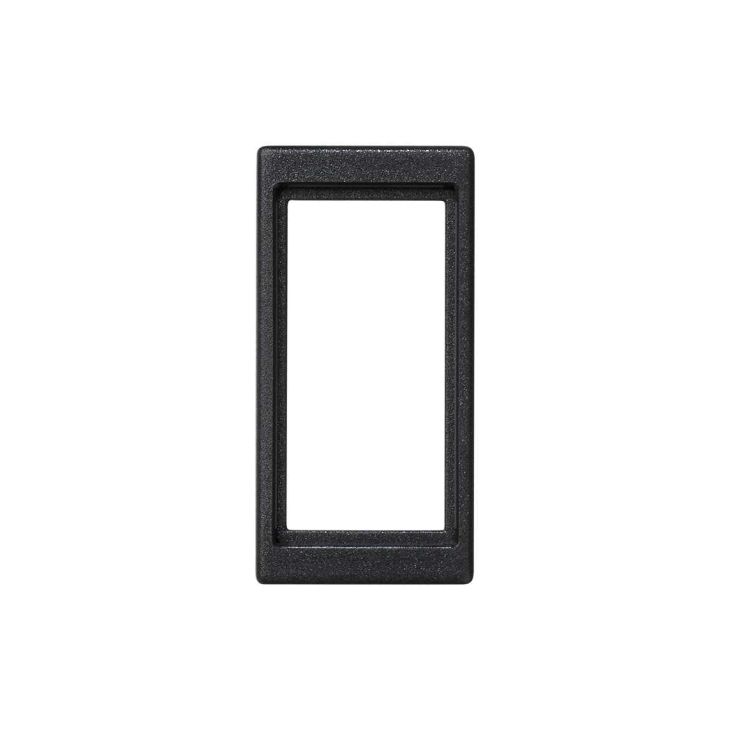 Fiches, interrupteurs et prises de courant - Simon - K45 Plaque demi-mécanisme pour 1 connecteur rapide mâle ou f - K121/14