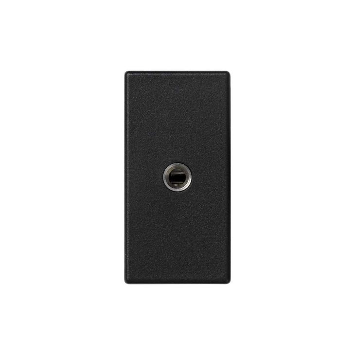 Fiches, interrupteurs et prises de courant - Simon - K45 Plaque 1/2 mécanisme avec 1 connecteur Jack stéréo 3,5 m - K123B/14