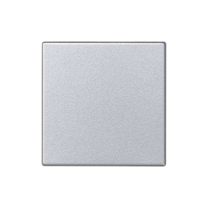 Stekkers, schakelaars en stopcontacten - Simon - K45 blindplaat - Aluminium - K17/8