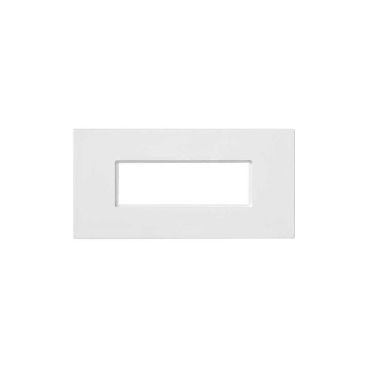 Fiches, interrupteurs et prises de courant - Simon - K45 Plaque 2 mécanismes pour 1 connecteur rapide mâle ou fem - K18W5/9