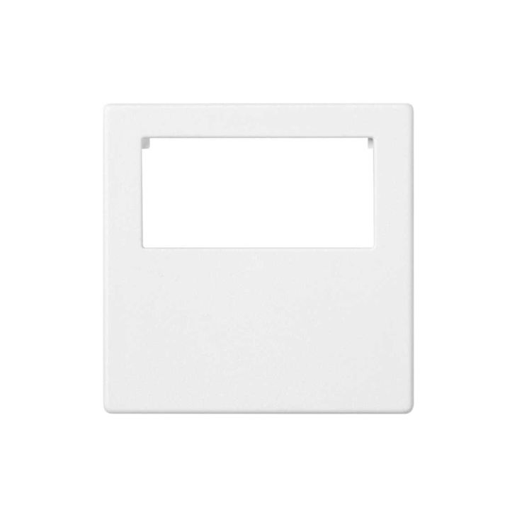 Fiches, interrupteurs et prises de courant - Simon - K45 Plaque pour 1 connecteur rapide mâleou femelle 3 pôles - K18/9