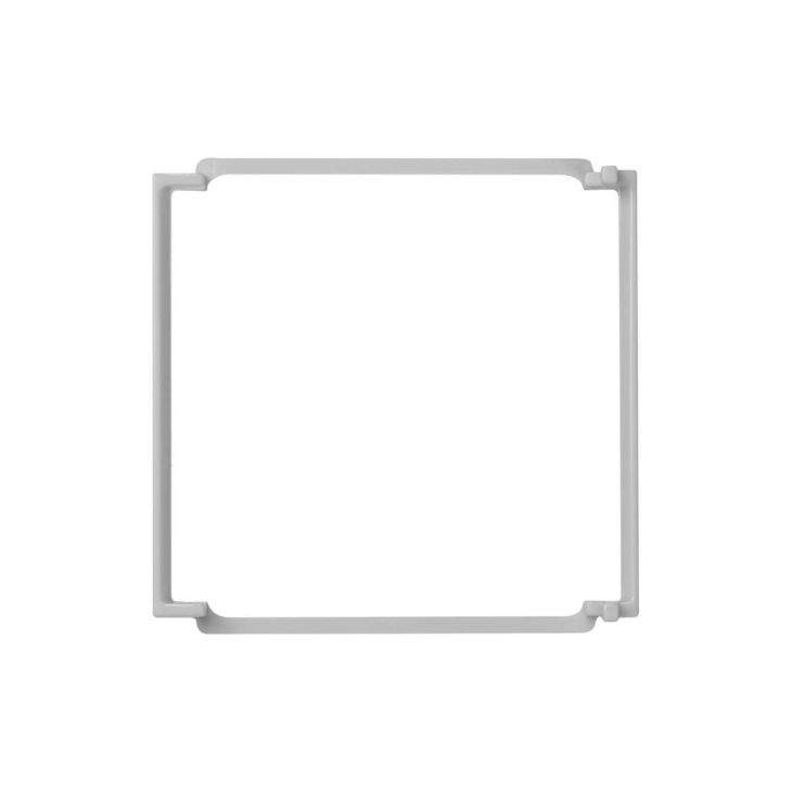 Stekkers, schakelaars en stopcontacten - Simon - 90àµ-positioner voor platen 45x45 grijs - K66