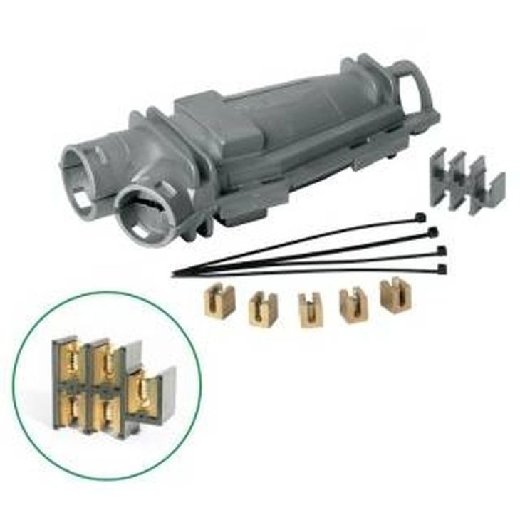 Installatiemateriaal - Raytech - King Joint Y6-ARM afgetakte verbindingsmof, gel gevuld, voor bewapende kabel - KINGJ-Y6ARM