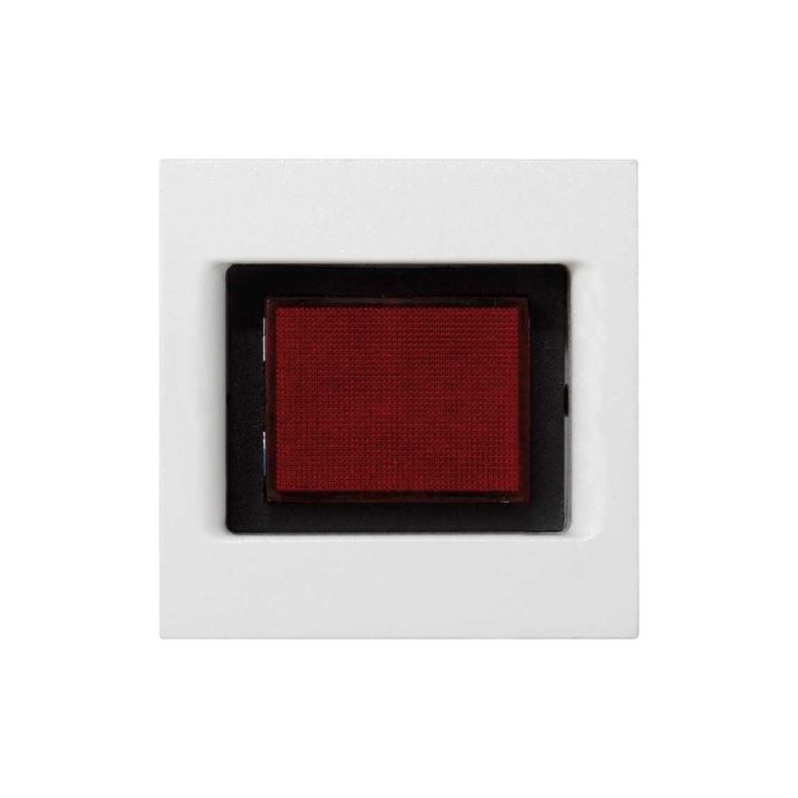 Stekkers, schakelaars en stopcontacten - Simon - K45 Controlelampje 45x45 - Wit - KL05/9