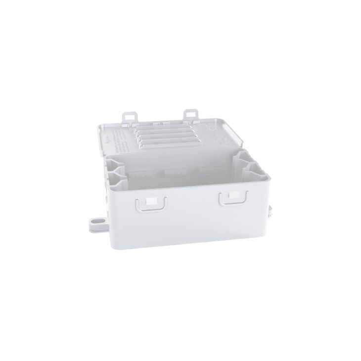 Matériel d'installation - Wiska - KonnektIT 204 boîte de dérivation PP IP20 vide 100x51x34mm (RAL 9001) blanc - 10112332