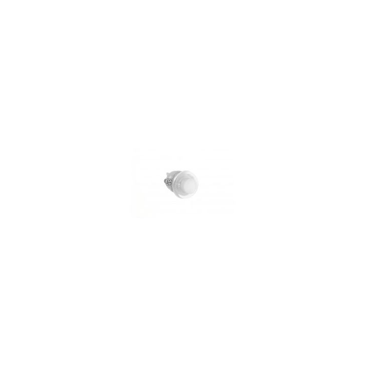 Communication de porte et contrôle d'accès - Lira - Bouton Matiere Synthetique Blanc/Blanc - L1710WW
